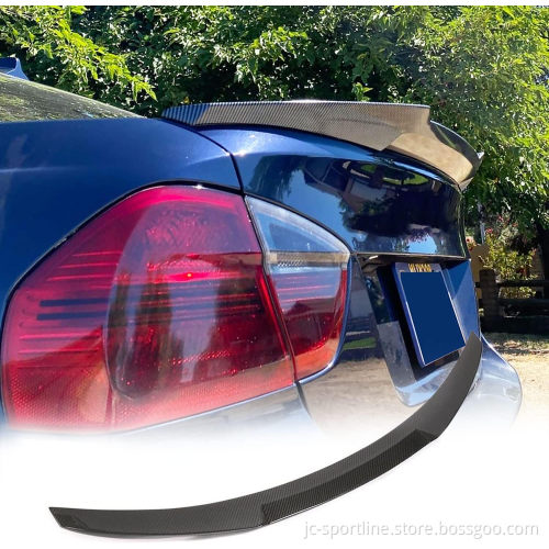 Carbon Fiber Rear Trunk Spoiler Wing for BMW E90 328i 335i M3 2005-2011